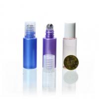 China 10ml Plastic Essential Oil Roller Bottle Empty Attar Perfume Roll On Bottles With Overcaps factory