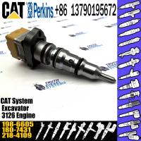 Quality CAT diesel engine injector common rail diesel fuel injector 198-6605 1986605for CAT 325C E325C series for sale