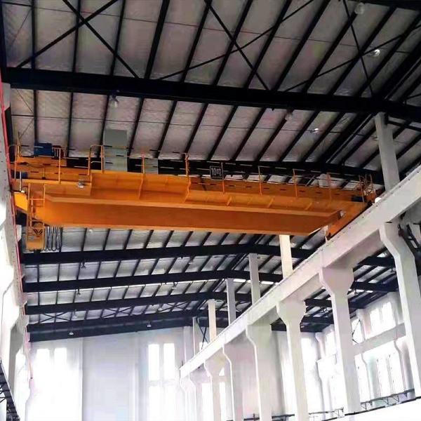 Quality Twin Beam Overhead Crane Machine QD Model 5 Ton Bridge Crane With Trolley for sale