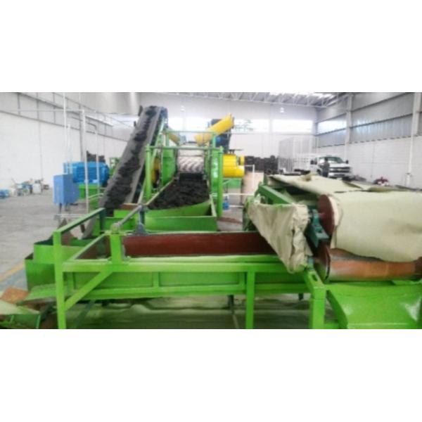 Quality No pollution Waste Tire Recycling Machine , Tyre Crumb Machine for sale