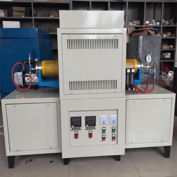 Quality 1200C PID Control Heat Treatment Continuous Carbonization Furnace With Three Temperature Zones for sale