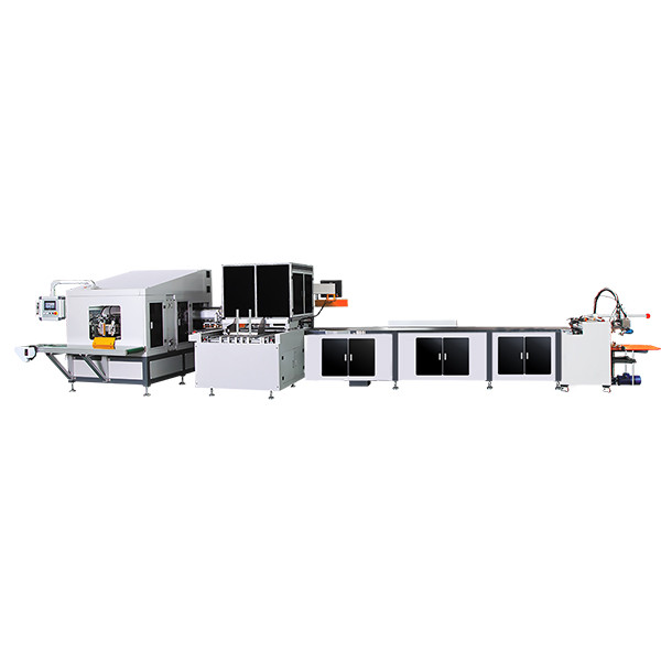 Quality Cost Effective Automatic Paper Box Manufacturing Machine For Electronics Packaging Market for sale