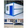 China Fire Proof Prefabricated Container House Foldable Container House Colorful Painting factory
