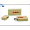 China Jump Drive 4GB USB Thumb Drive Stick Natural Wood Bamboo Material factory