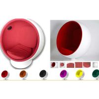 China Eero Aarnio Ball chair with two speakers music ball chair fiberglass ball chair factory