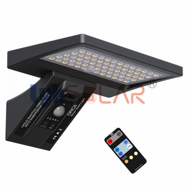 Quality Black 5W Deck Post Led Solar Lights 3000k CTT Materials ABS And PC Lens Anti-UV for sale