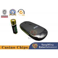 China Black Wireless Mouse Lightweight Portable Stylish Luxurious For Casino Tables factory
