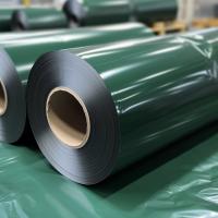 China 120 Micron Opaque Dark Green Color HDPE Film Used For TAPE Application factory
