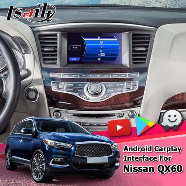 Quality Infiniti QX60 GPS Android auto Carplay Navigation System Multimedia Interface Android for sale