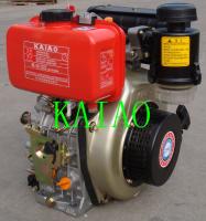 China Low Fuel Consumption 12Hp Diesel Engine With 5.5L Fuel Tank Capacity factory