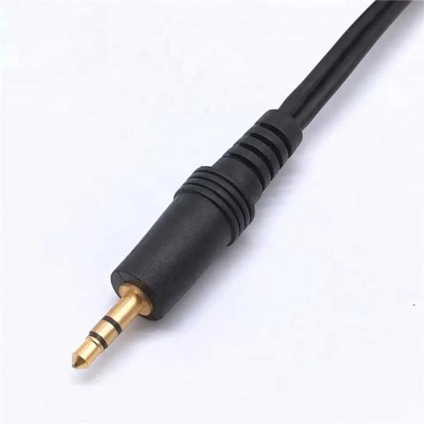Quality Copper RCA To 3.5 MM Jack Audio Video Cables For TV DVD RCA for sale