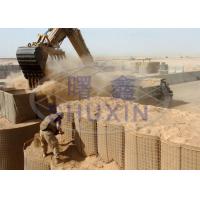 China Geotextile Gabion Galfan Mil 19 Sand Filled Barriers Defensive factory