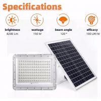Quality 150W Solar Powered Security Lights Outdoor Innovative Sustainable for sale