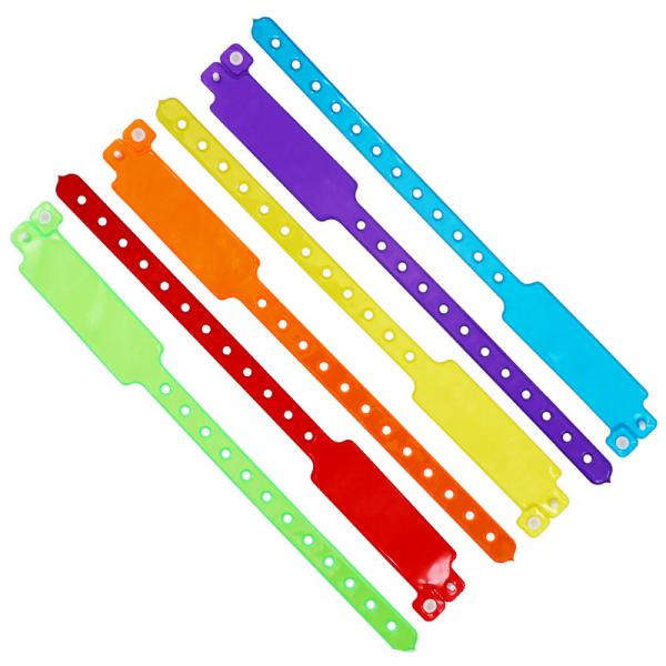 Quality Printable Vinyl Event Wristbands for sale