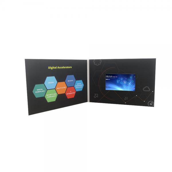 Quality LCD Screen 4.3inch Video Card Digital Offset Printing For Greeting Business for sale