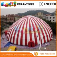 China Outdoor Inflatable Lawn Tent Customized Inflatable Igloo Tent PVC Coated Nylon factory