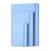 China Lace Gradient Color PU Leather Hardcover Stone Paper Notebook With Elastic Band factory