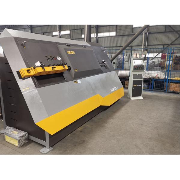 Quality GUTE CNC Steel Bar Stirrup Bending Machine PLC Control Wire Straightening for sale