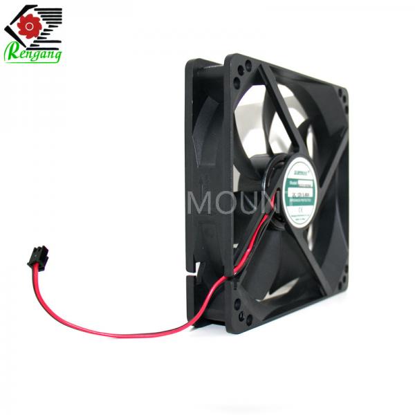 Quality 10.8W 120x120x25mm Computer Cabinet Cooling Fan With Ball Bearing for sale