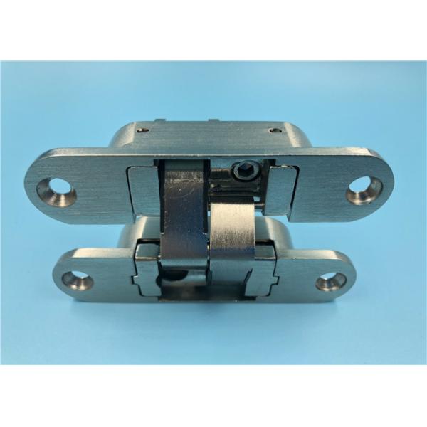 Quality Right Open 3D Concealed Hinges With Satin Nickel Surface Treatment for sale