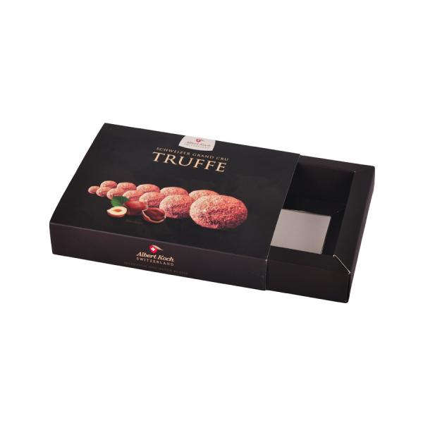 Quality Drawer Type Chocolate Paper Boxes With Golden Hot Stamping OEM ODM for sale