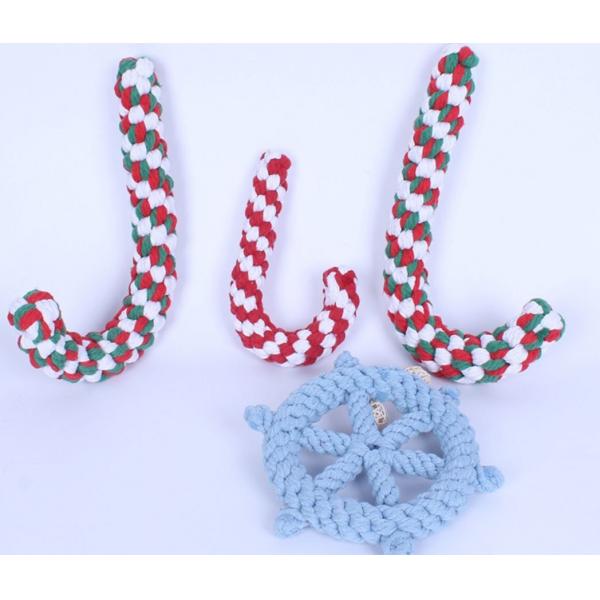 Quality  				Christmas Pet Gift Cute Stick Sailor Steer String Dog Toys 	         for sale