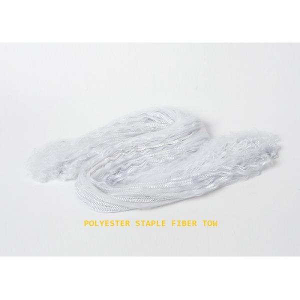 Quality White 12dtex Regenerated Polyester Staple Fiber 38mm for sale