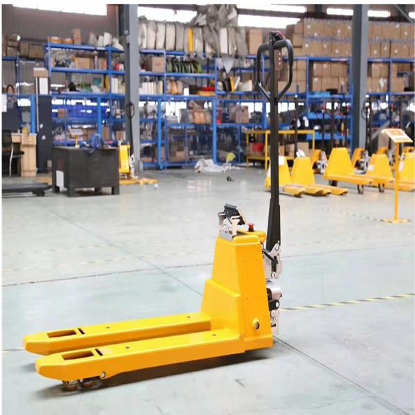 Quality Capacity 1500Kg Electric Pallet Truck With Max Lifting 200mm Fork Length 1220mm for sale