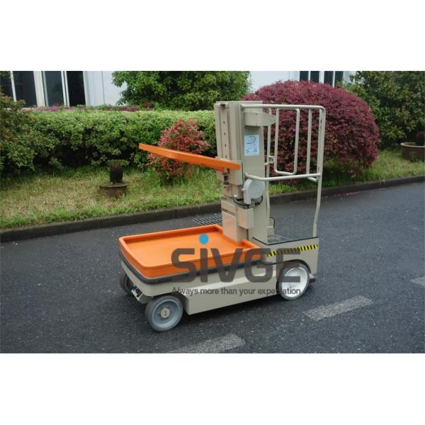 Quality 3.1 Meter Self Propelled Electric Work Platform Lifts For Cargo Handling for sale