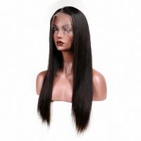 China Brazilian Lace Front Human Hair Wigs For Women Remy Hair Straight Wig Natural Hairline factory