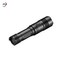 Quality Hard Anodized Powerful LEP 9W Tactical Torch Rechargeable Strong Penetration for sale