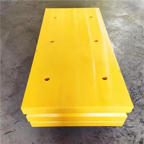 Quality Hard Wharf Construction Plastic Front Panel UHMWPE Ship Corner Face Fender Pad for sale