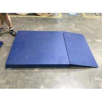 Quality 5 Ton Digital Platform Floor Scale With Ramp / Portable Industrial Floor Scales for sale