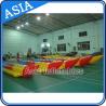 China Water Sleds Banana Inflatable Boats Heavy Duty For 6 Passengers Water Games factory