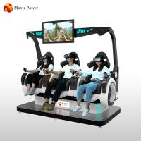 China New Business Idea VR Coin Operated 3 Seats 9d Virtual Reality Cinema Simulator Dynamic factory