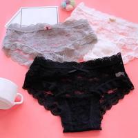 China                  Sheer Lace Underwear Cotton Seamless Sexy Underwear Women Panties Panties              factory