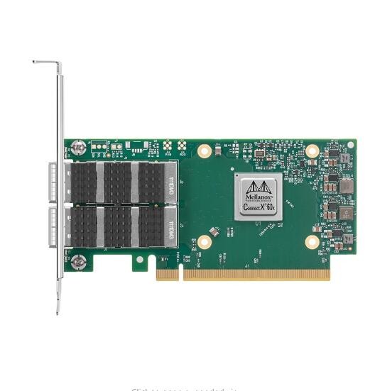 Quality QSFP56 Mellanox Ethernet Adapters NIC ConnectX-6 Dx EN 100GbE Network Card for sale