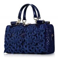 China 2016 new lace handbag European and American fashion handbags leather shoulder bag factory