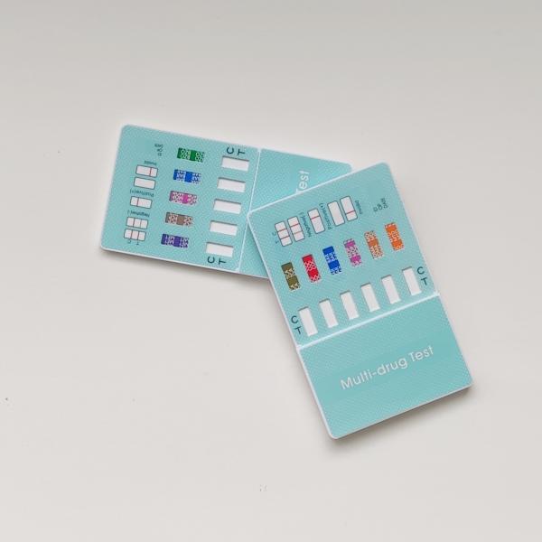 Quality CE Multi-Drug Rapid Test Dipcard Panel Kit for COC AMP THC BENZO OPI Urine One Step Test for sale