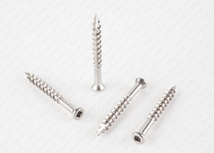 Quality SS 304 Stainless Steel Screws Square Drive Countersunk Head Marine Grade for sale