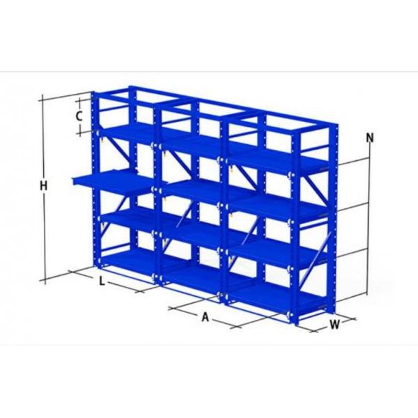 Quality Mould Store Guide Rail Drawer Racking ASRS Warehouse System MHS for sale