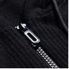 China Custom Mens Cashmere Sweaters With Zipper , Mens Full Zip Cardigan Sweater factory