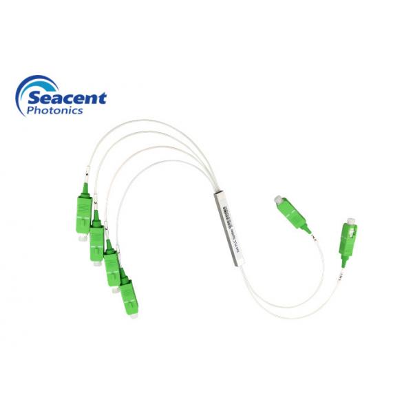 Quality 2x4 Micro Type Fiber Optic PLC Splitter With Excellent Channel Uniformity for sale