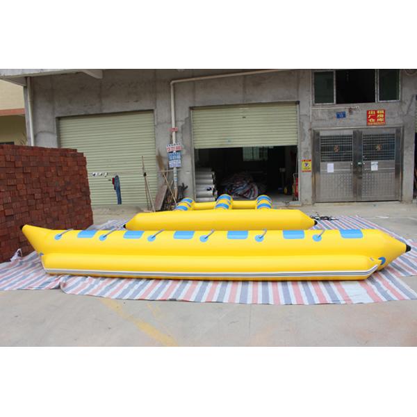 Quality Garden Red Orange Yellow Banana Boat Raft Suitable For Adults for sale