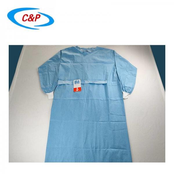 Quality Waterproof Wood Pulp Disposable Surgical Gown for Medical Use for sale