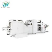 China Automatic Square Bottom Paper Bag Making Machine For Fried Food factory