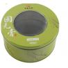 China Wholesale ore cookie tin box with clear lid factory