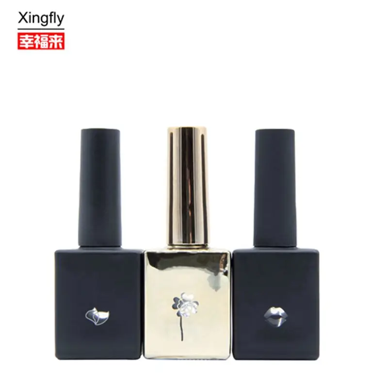 Quality Xingfly 10ml Nail Polish Bottle Screen Printing For Cosmetic Packaging for sale