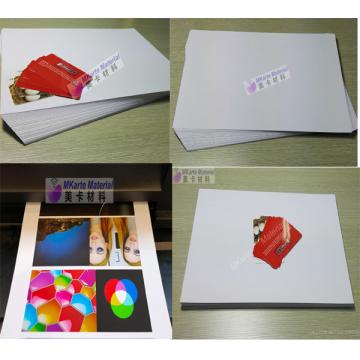 Quality Smart Card Production PVC Core Sheet Both Sides With No Glue Coating for sale