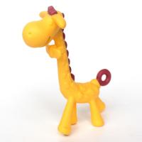 Quality OEM ODM Rubber Teething Toy Customized Logo Giraffe Teether for sale